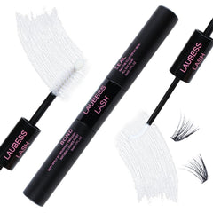 LAUBESS LASH bond and seal dual-head tube for at-home lash extensions