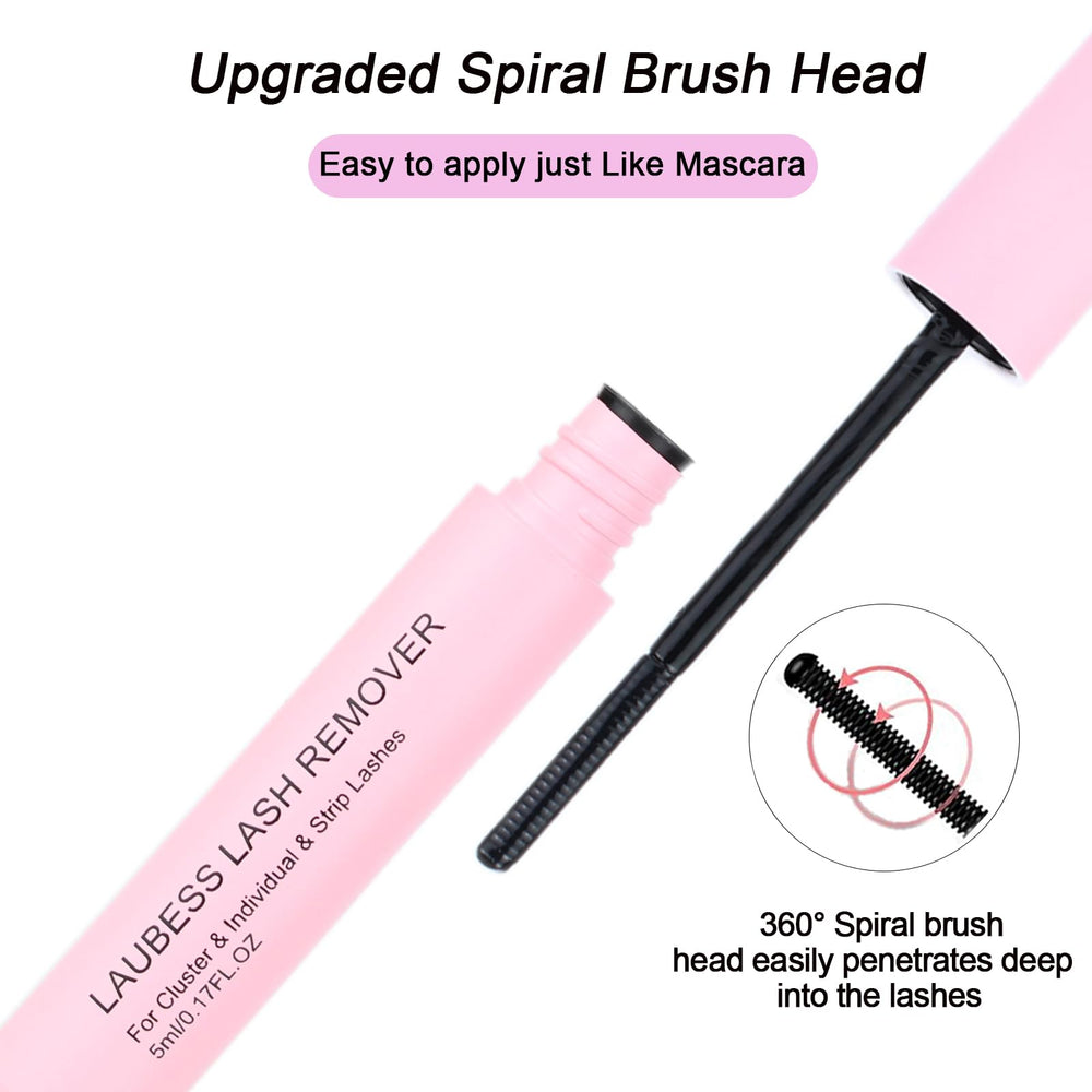 LAUBESS LASH remover applicator tips ready for precise application.