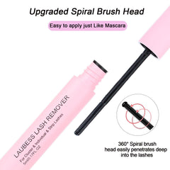LAUBESS LASH remover applicator tips ready for precise application.