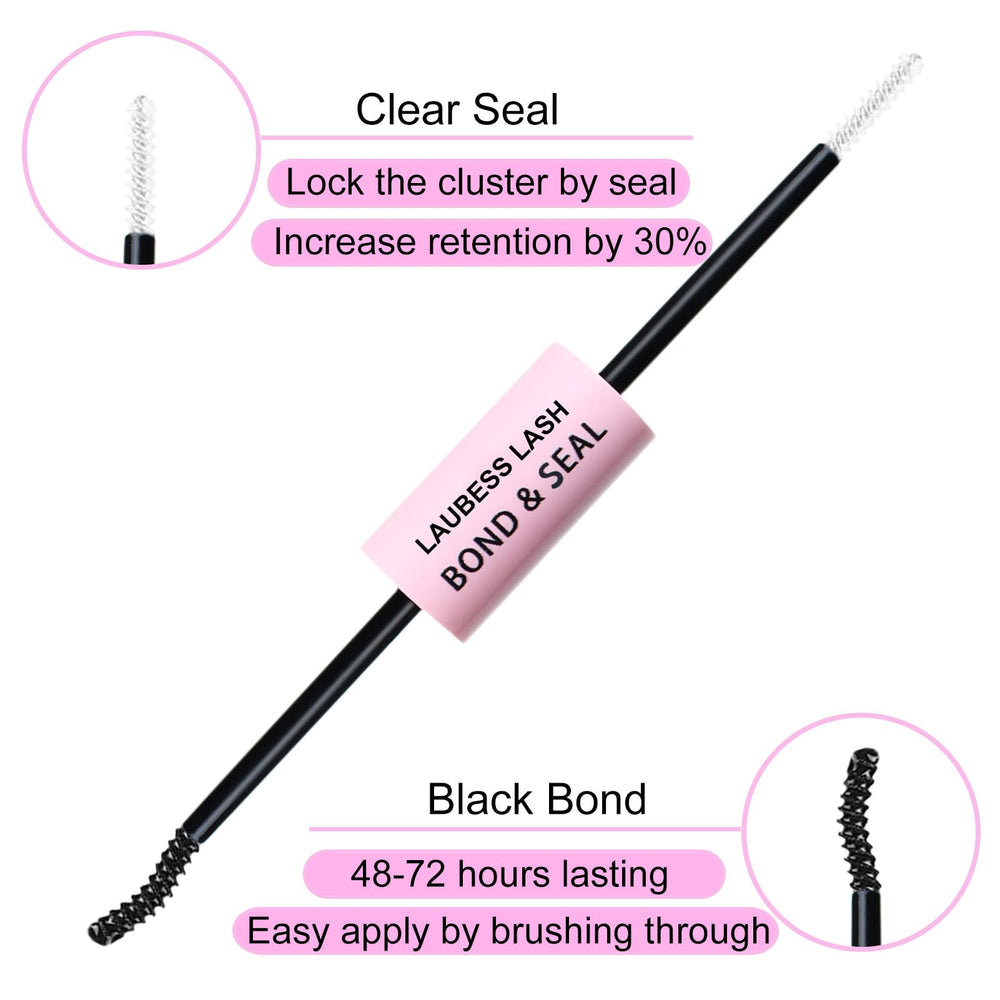 LAUBESS LASH waterproof adhesive enhances lash longevity and wear confidence.