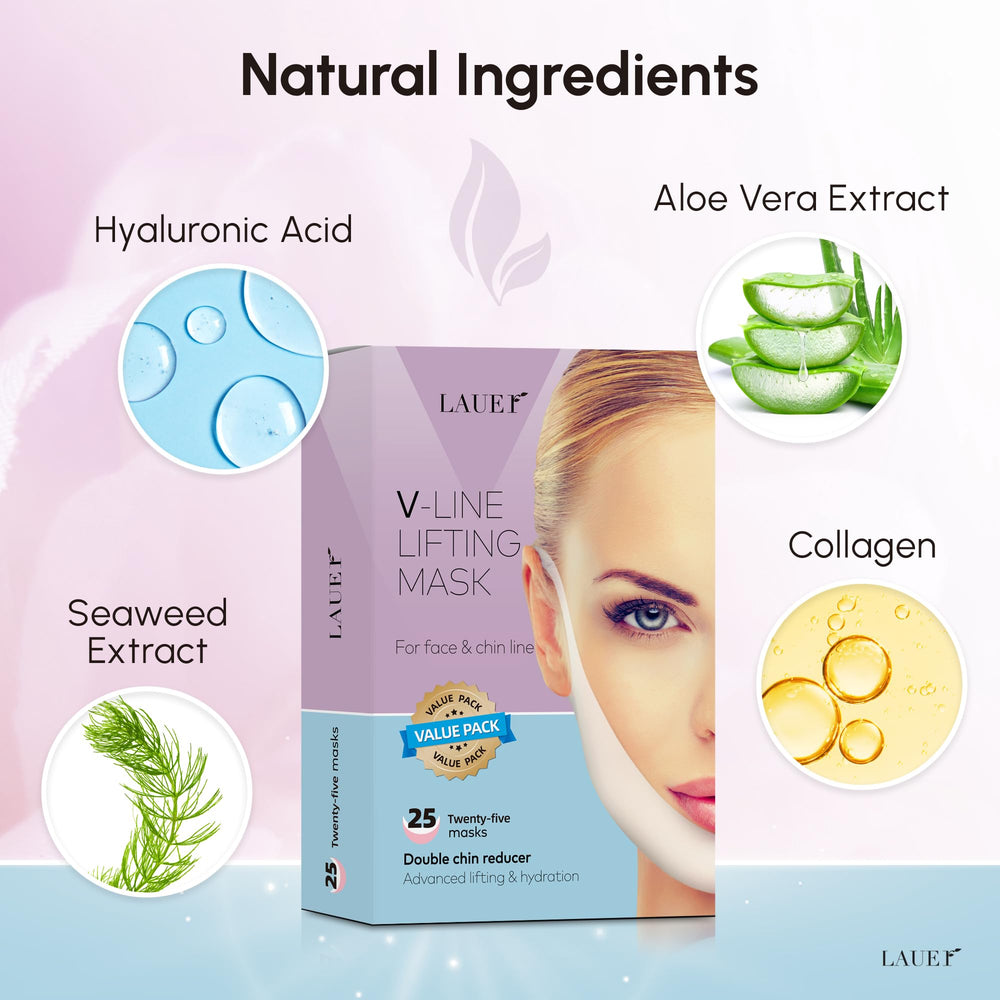 Lauer Cosmetic double chin reduction close-up with hydrating formula
