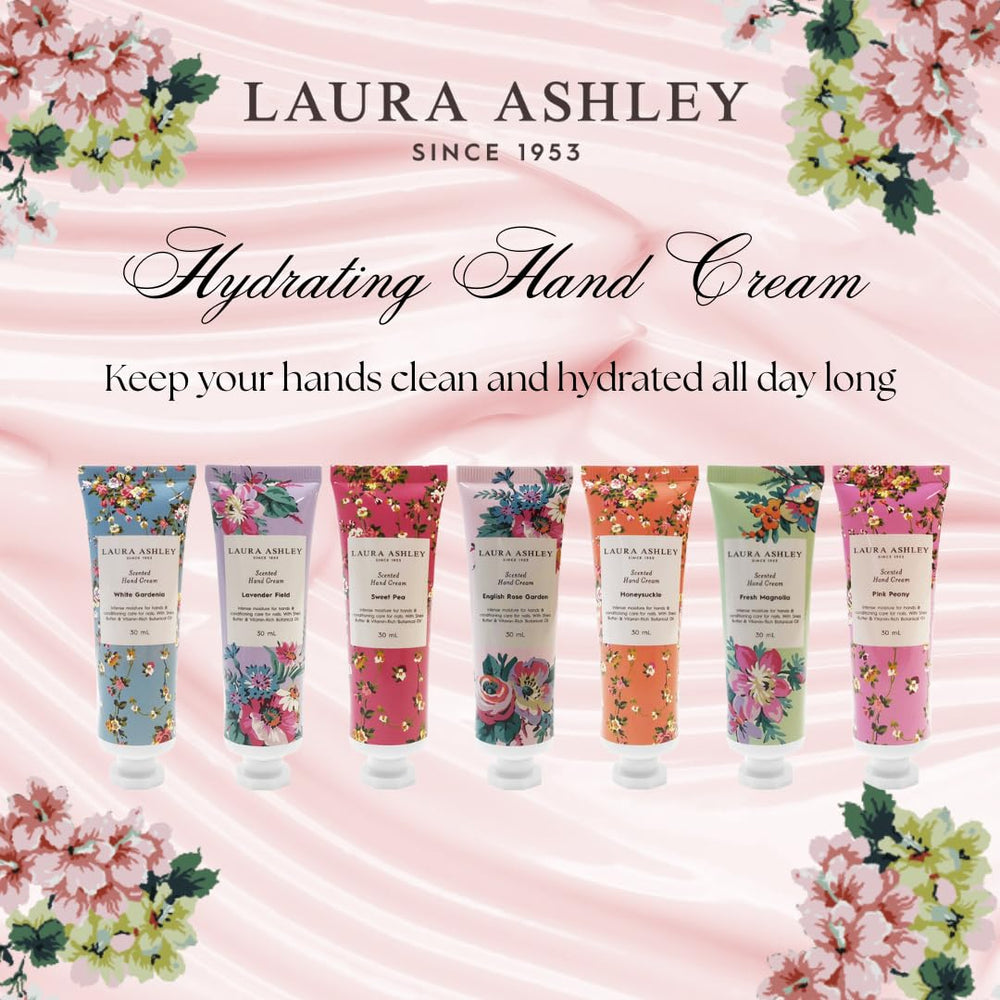 Tamaño de viaje Laura Ashley, crema de manos 30 ml para bolso