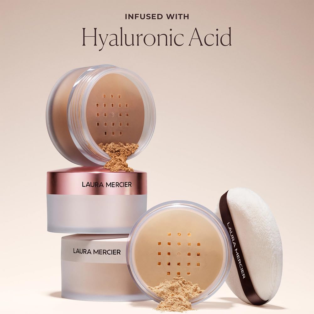 Amino acids in Laura Mercier powder support long wear