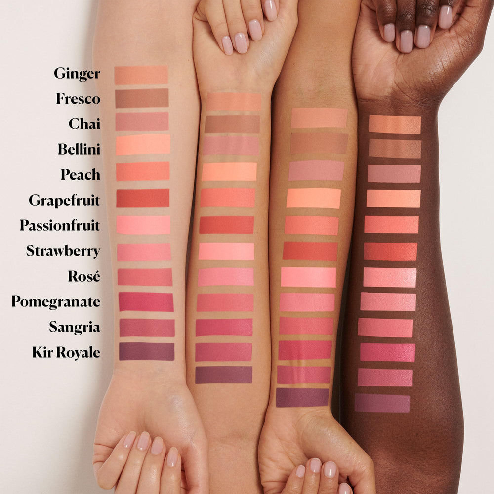 Laura Mercier Blush Color Infusion matte and shimmer finishes