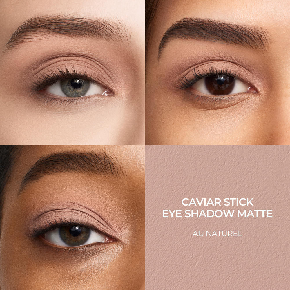 Laura Mercier Caviar Stick 24HR Wear delivers crease-proof pigment.