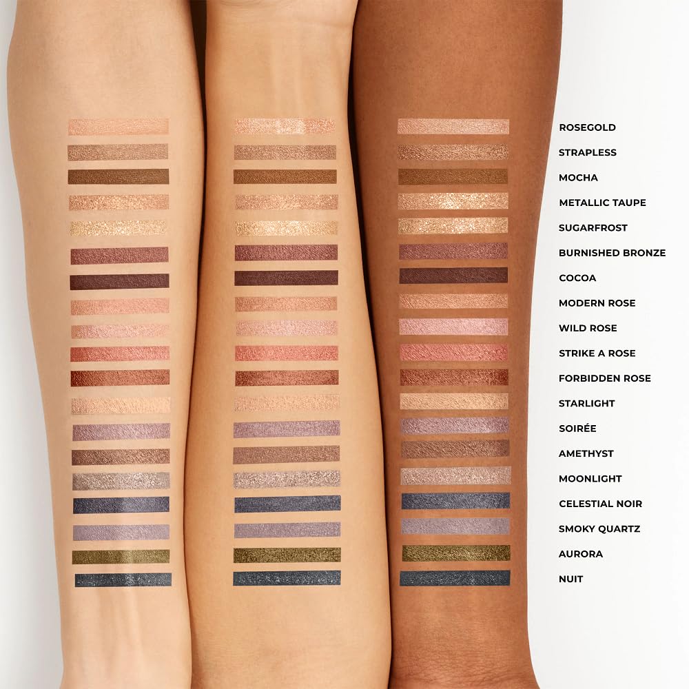 Cobertura construible con Laura Mercier Caviar Stick Amatista para intensidad progresiva.