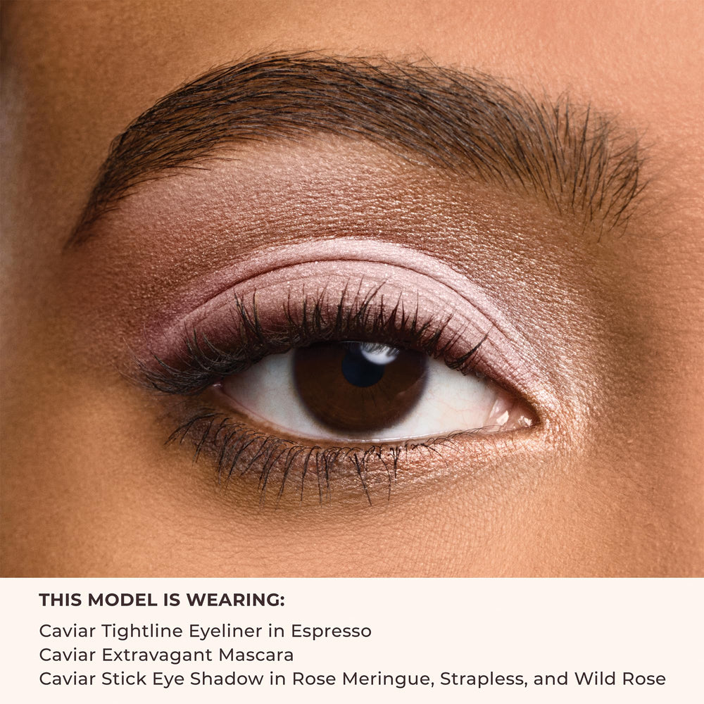 Laura Mercier Caviar Stick Rose Meringue mini tube close-up travel-friendly formula