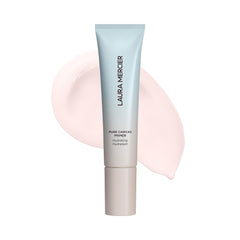 Laura Mercier Pure Canvas Primer: bote elegante mejora la duración del maquillaje.