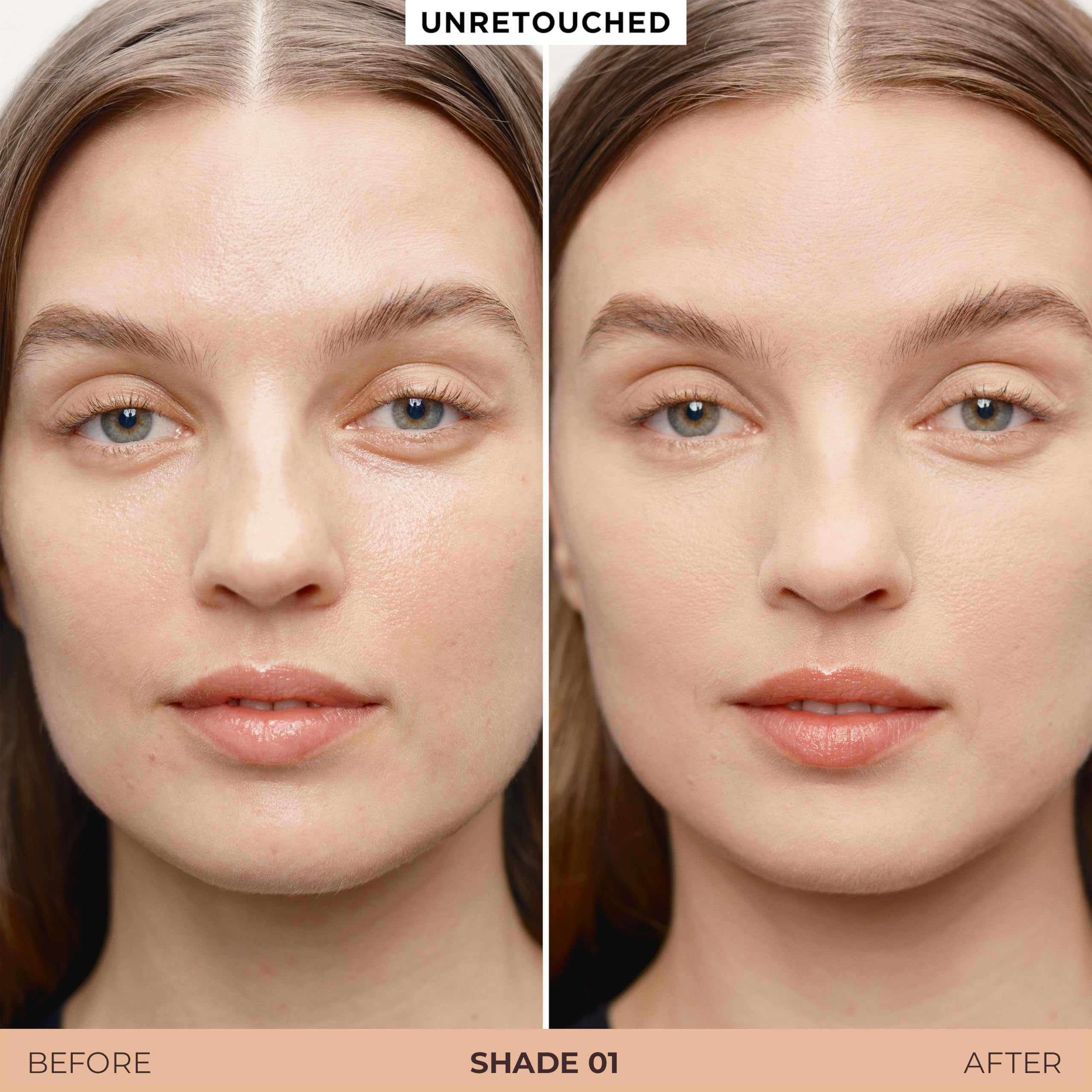 Laura Mercier Tinted Blur Balm application swirl demonstrates balm-to-powder transition for seamless wear.