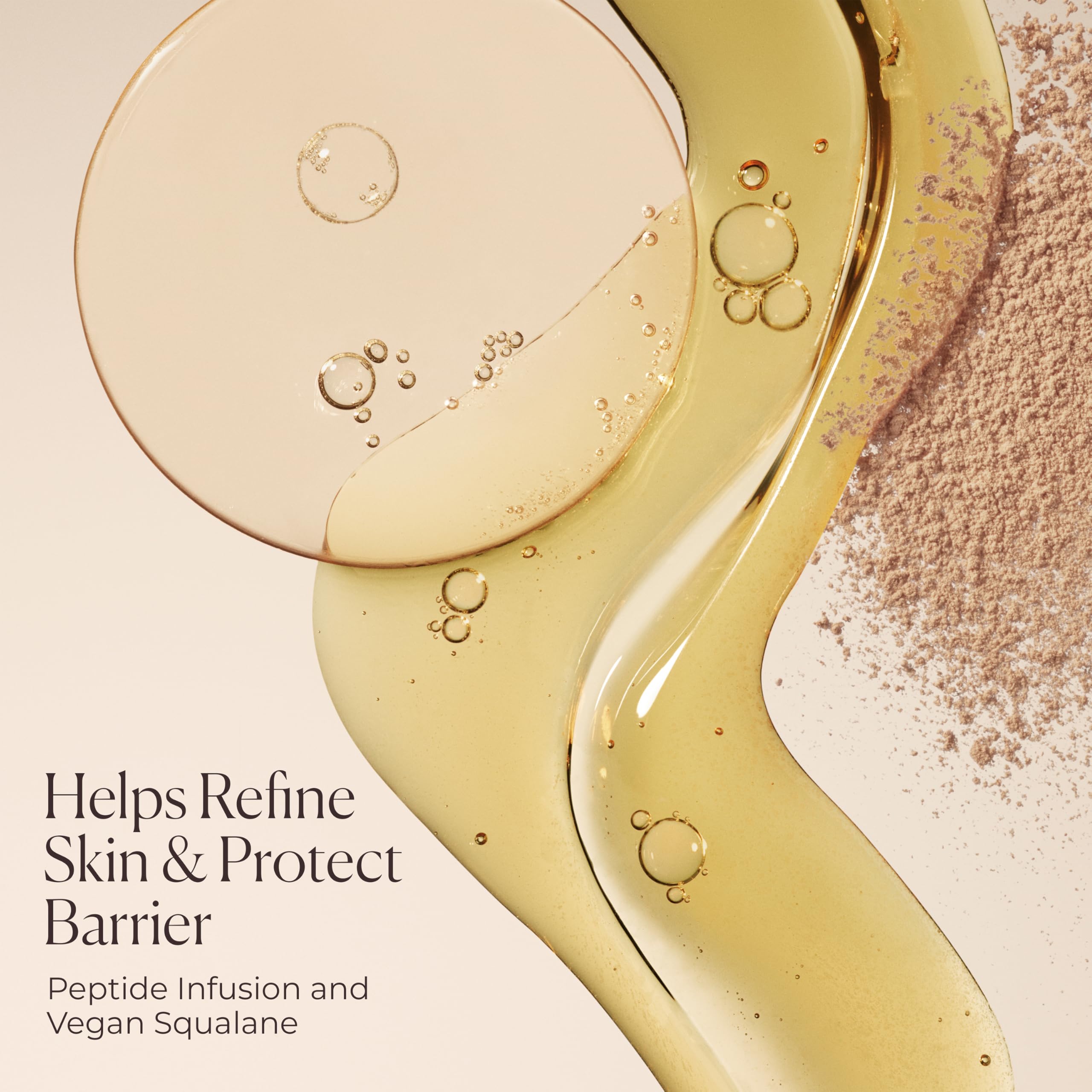 Laura Mercier tinted blur balm natural finish on skin for a real-looking matte look.