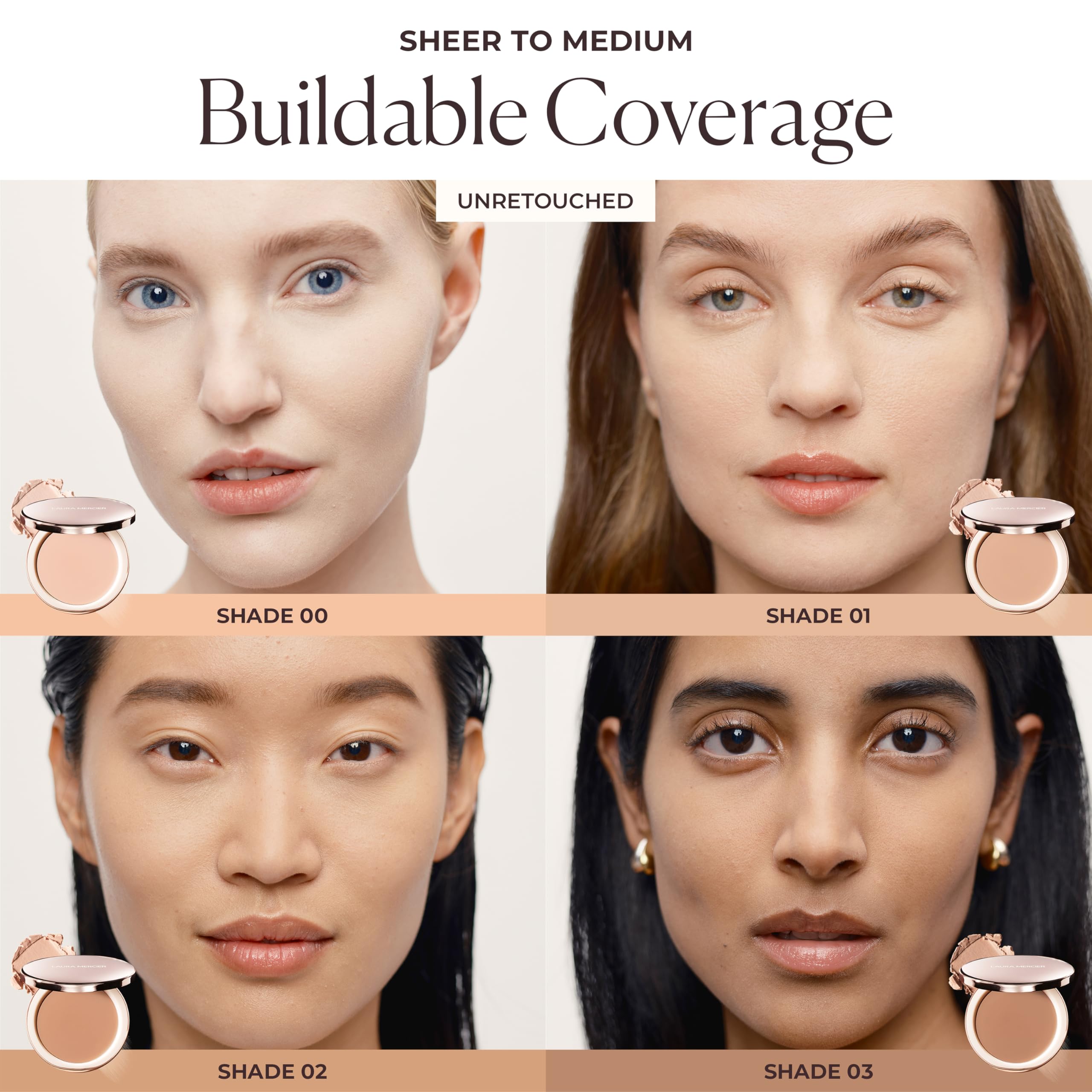 Laura Mercier Tinted Blur Balm vegetal squalane camelina oil for skin comfort.
