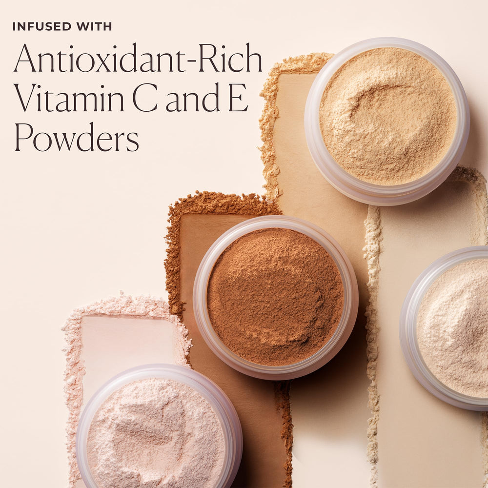 Laura Mercier Translucent Powder oil-free formula sets makeup without shine