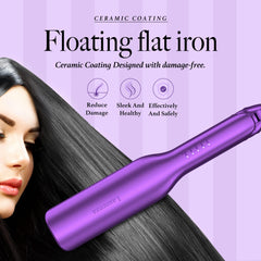 Laurenza 3D-floating ceramic plates provide smooth glide with reduced tug.