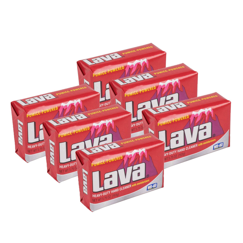 Lava 10185 barra pumice limpieza profunda de manos tras trabajo duro