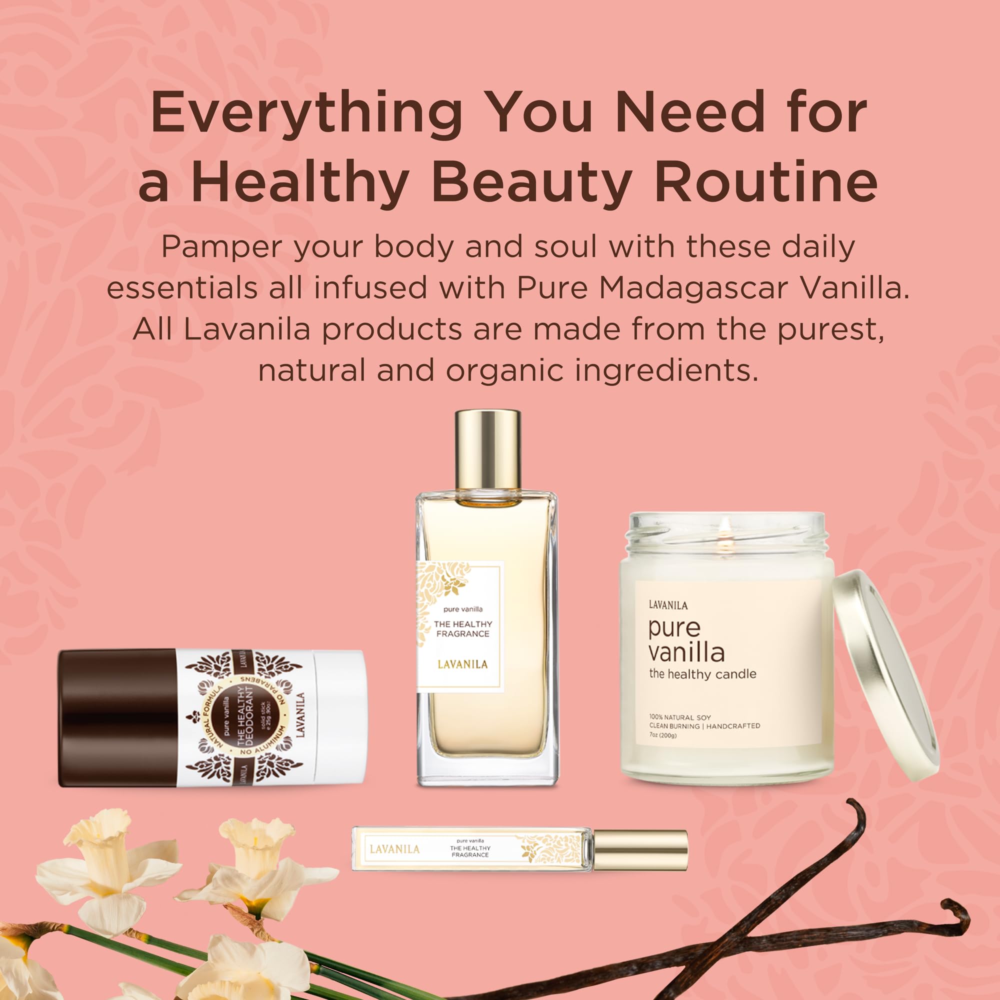All natural ingredients supporting a soothing, fragrance-balanced experience