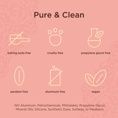 Pure Vanilla with freesia scent close-up for a fresh feel