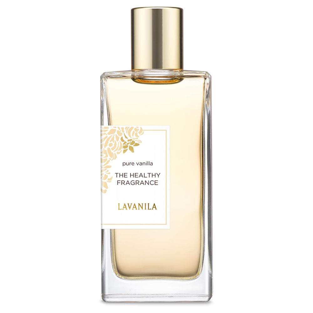 Lavanila Pure Vanilla Perfume bottle highlights Madagascar vanilla for everyday elegance.