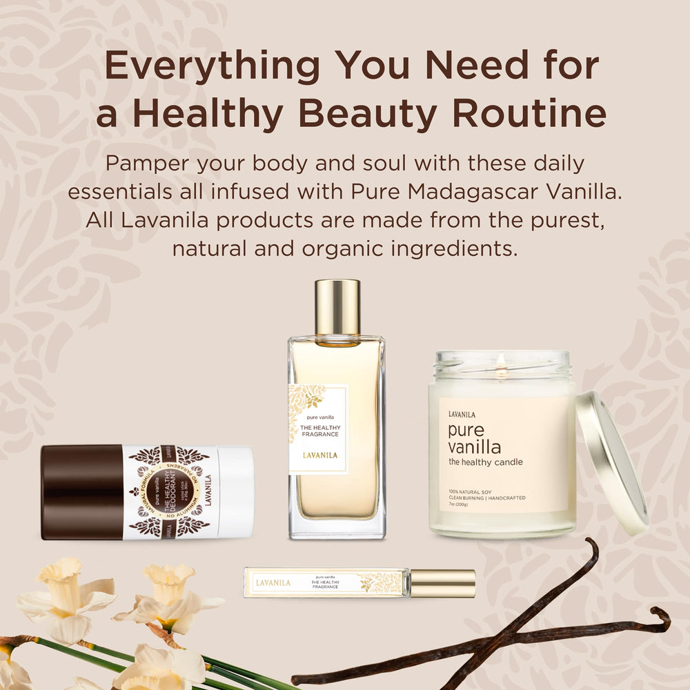 Lavanila Pure Vanilla Perfume heliotrope note adds soft, approachable warmth.