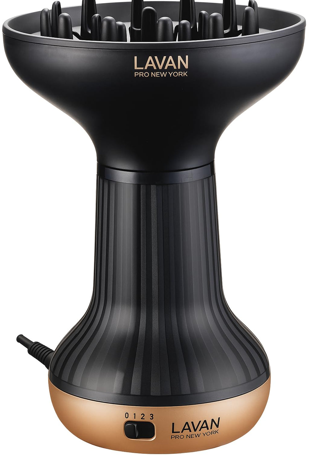 LAVANPRO NEW YORK diffuser hair dryer with ionic technology for frizz-free shine