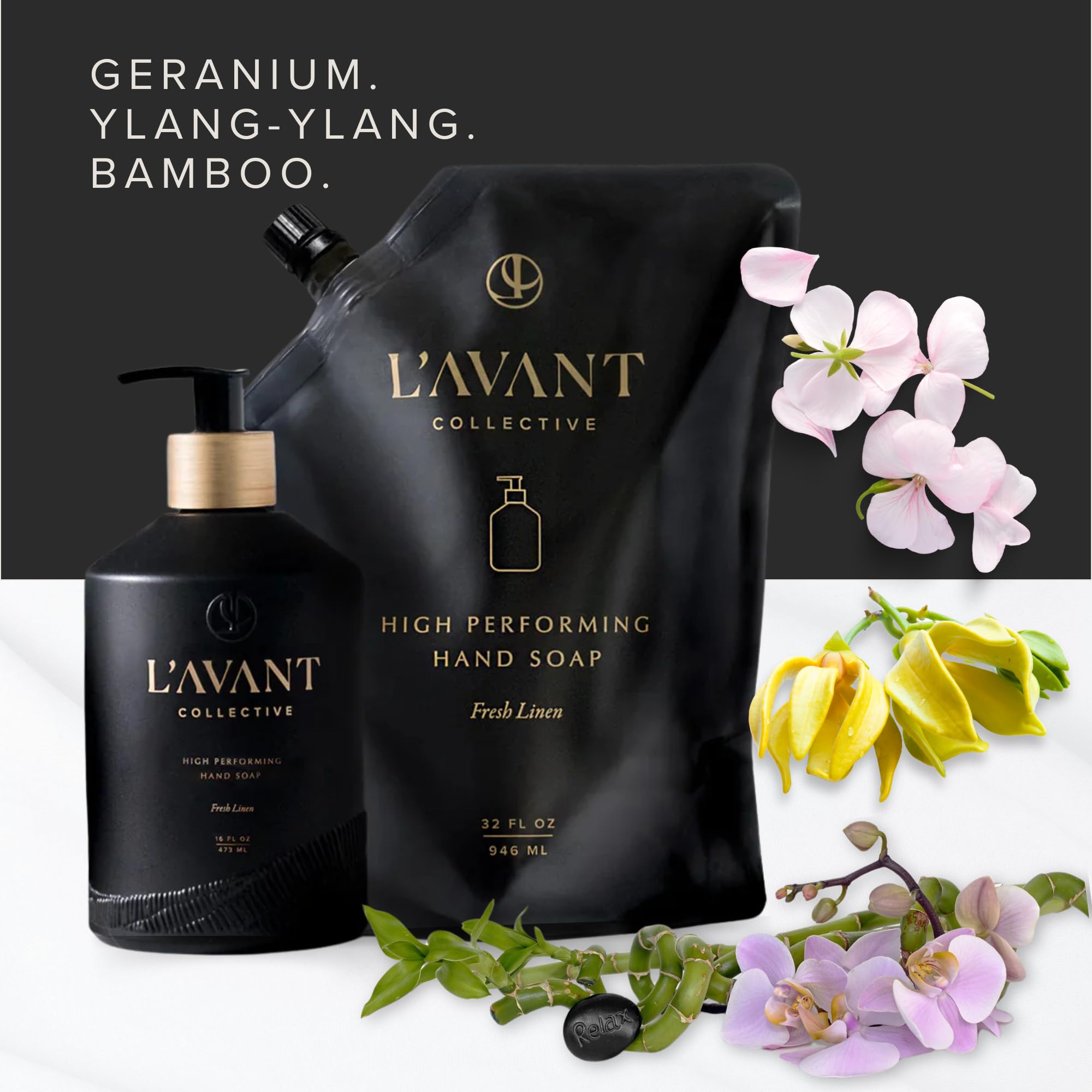 L'AVANT Collective 32 oz refill doubles your bottle replenishment