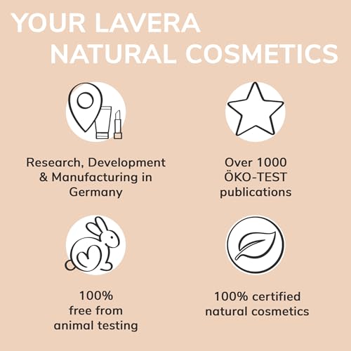 Lavera acabado-natural-radiante revela un aspecto fresco y saludable.