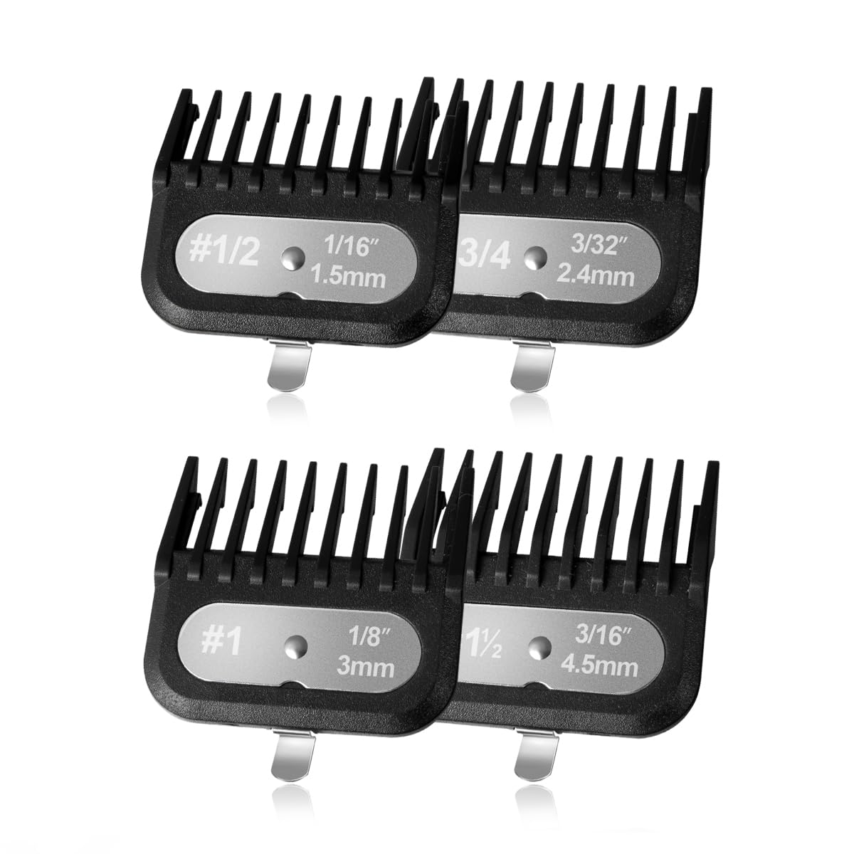 LAVEST clipper guards 1/16–3/16 in for precise fade lengths.