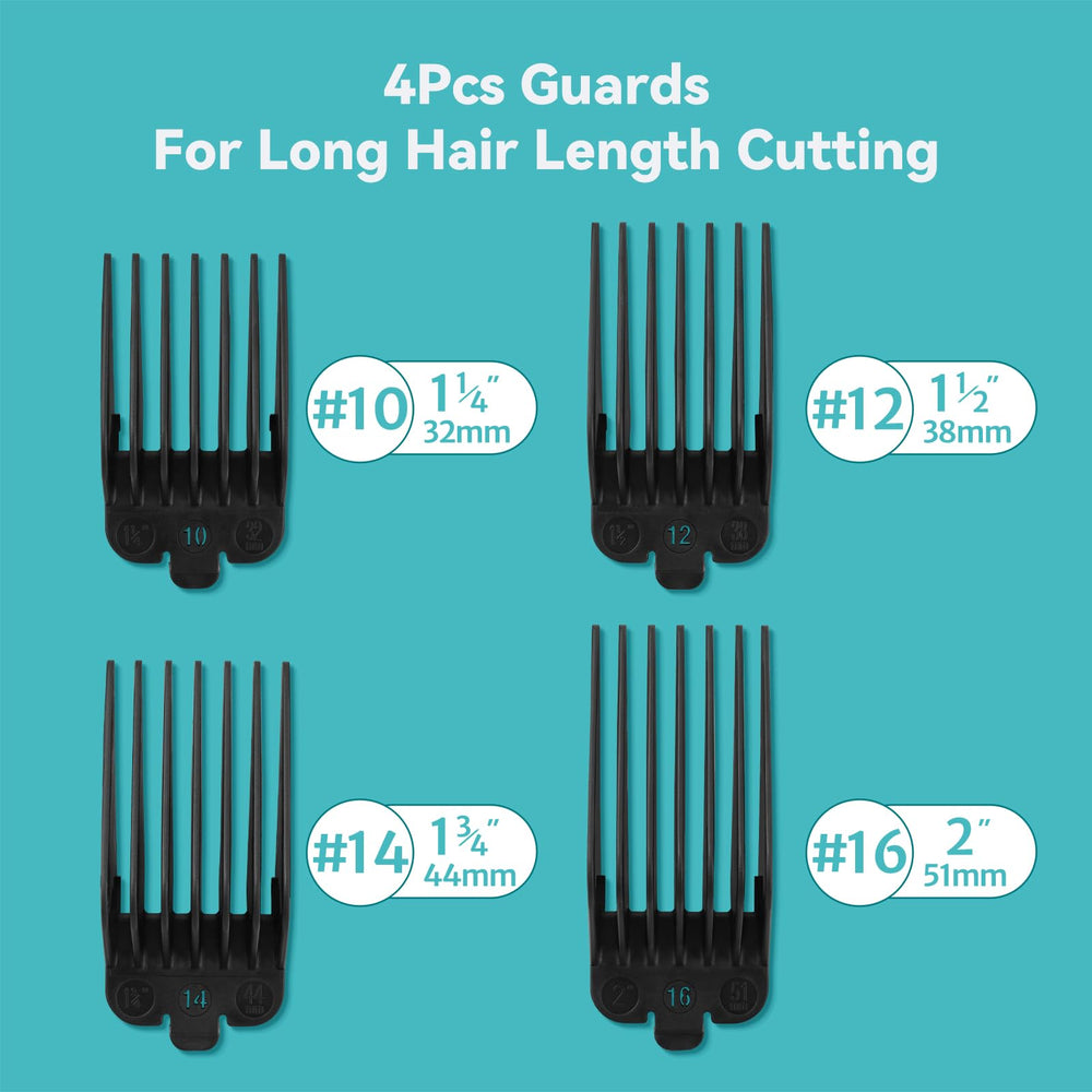LAVEST guard sizes 1.25–2 inches for versatile haircuts