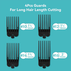 LAVEST guard sizes 1.25–2 inches for versatile haircuts