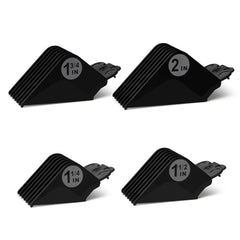 LAVEST clipper guards set shows 1.25–2 inch range for precise fades