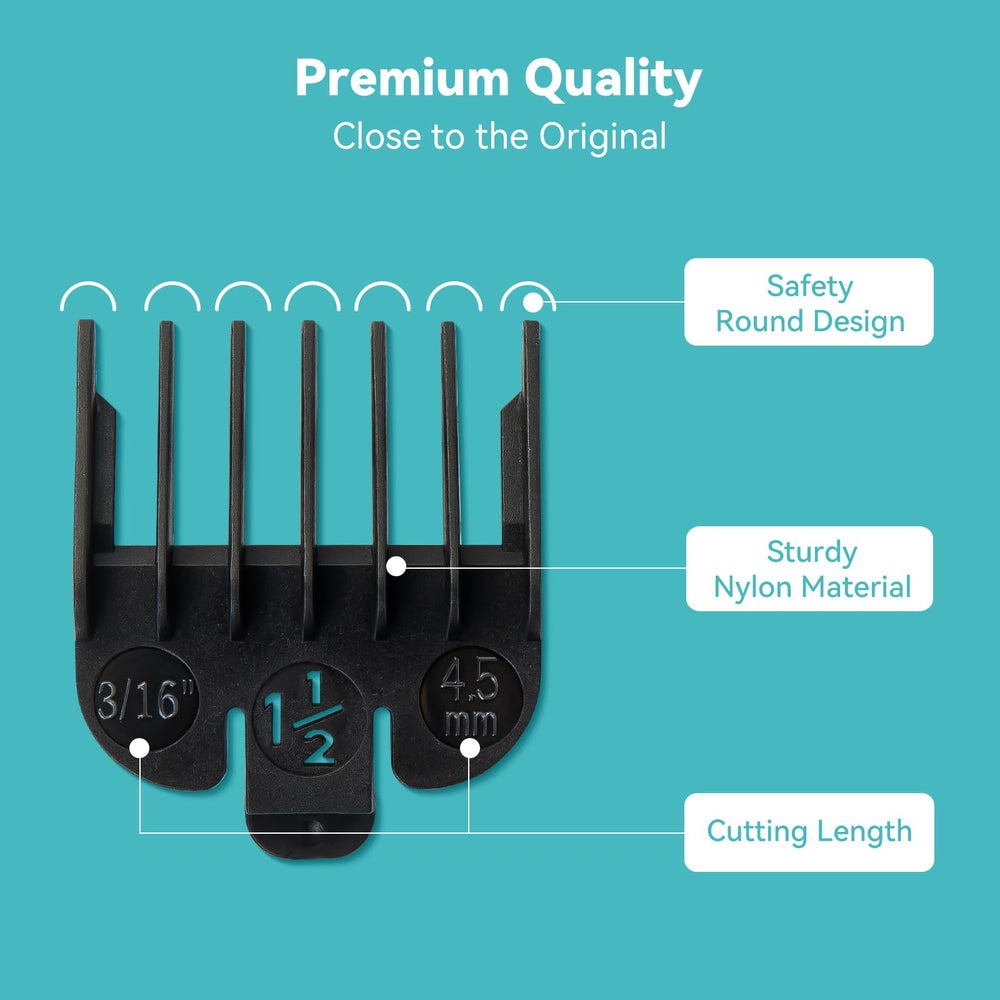 LAVEST clipper guards 3/8 inch for versatile styling and fade control