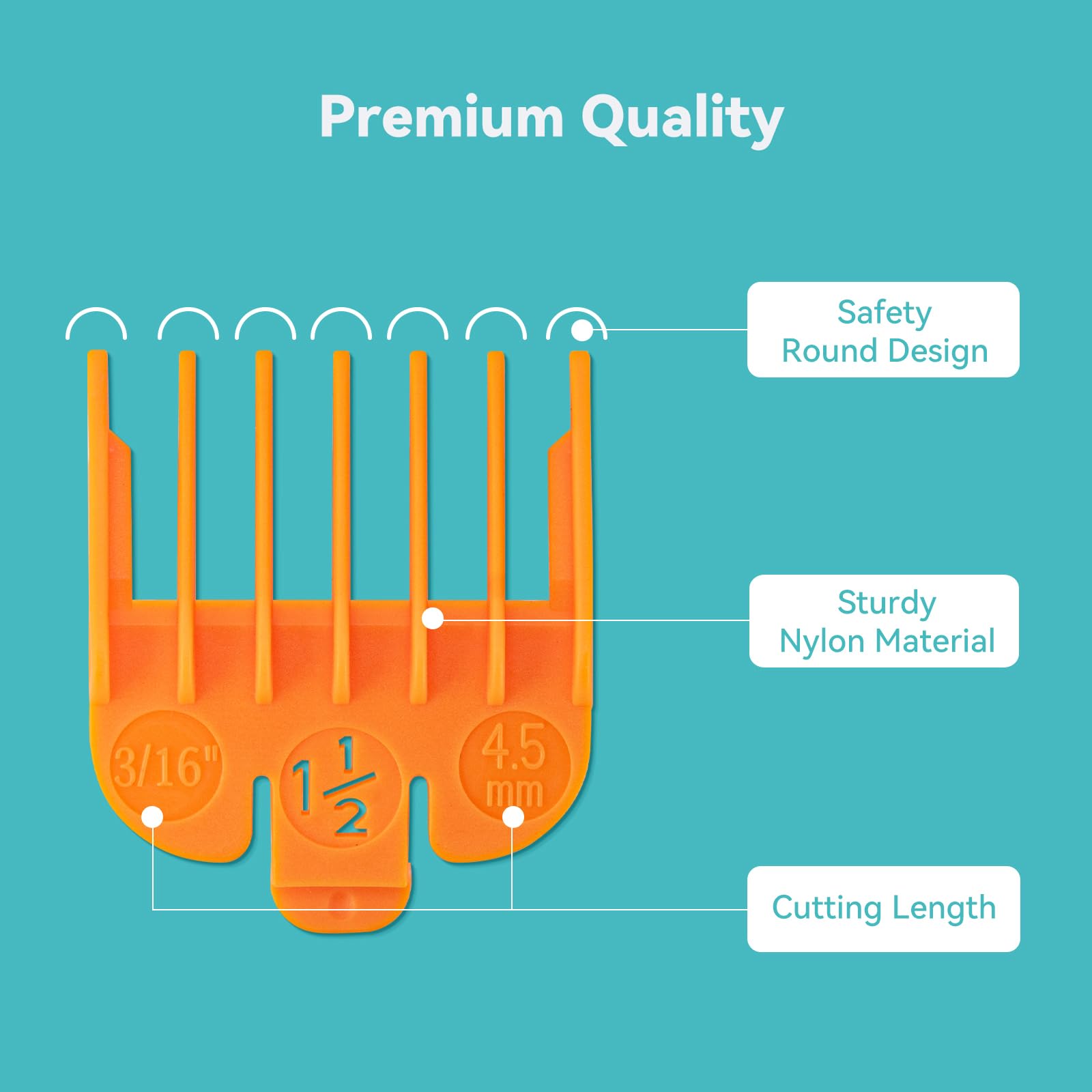 LAVEST guards fit Wahl and other brands for versatile use.