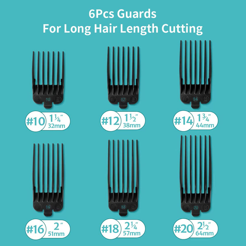 LAVEST clipper guards compatible with Wahl clippers for easy replacement.
