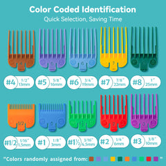 Lavest clipper guards length range from 1/16 inch to 1 inch for versatile trims