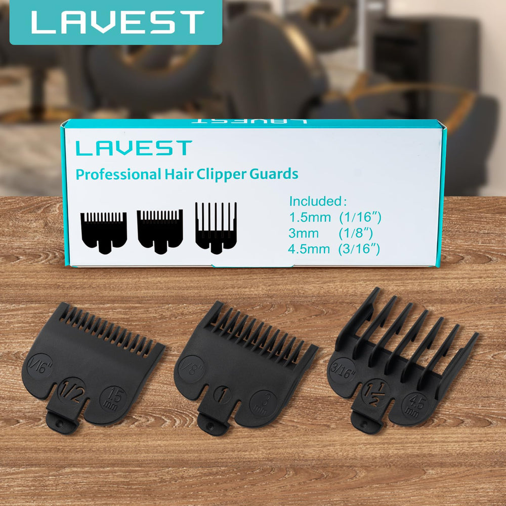 LAVEST guards fit Wahl models for consistent trims