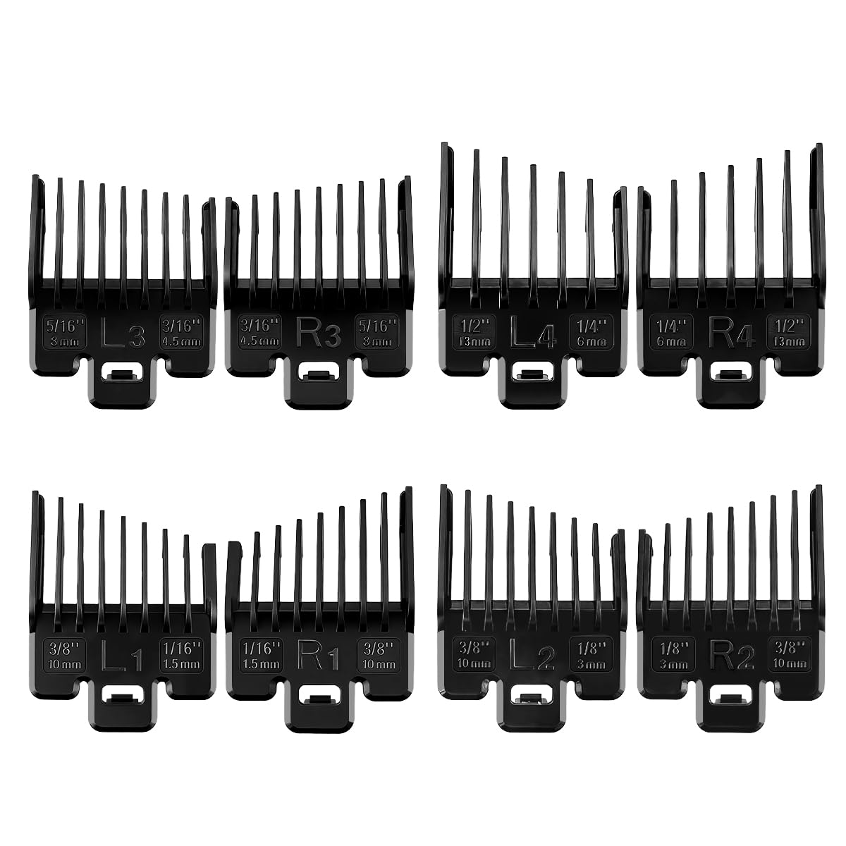 LAVEST Fade Guide Set for Wahl clippers in packaging, ready for precise fades.