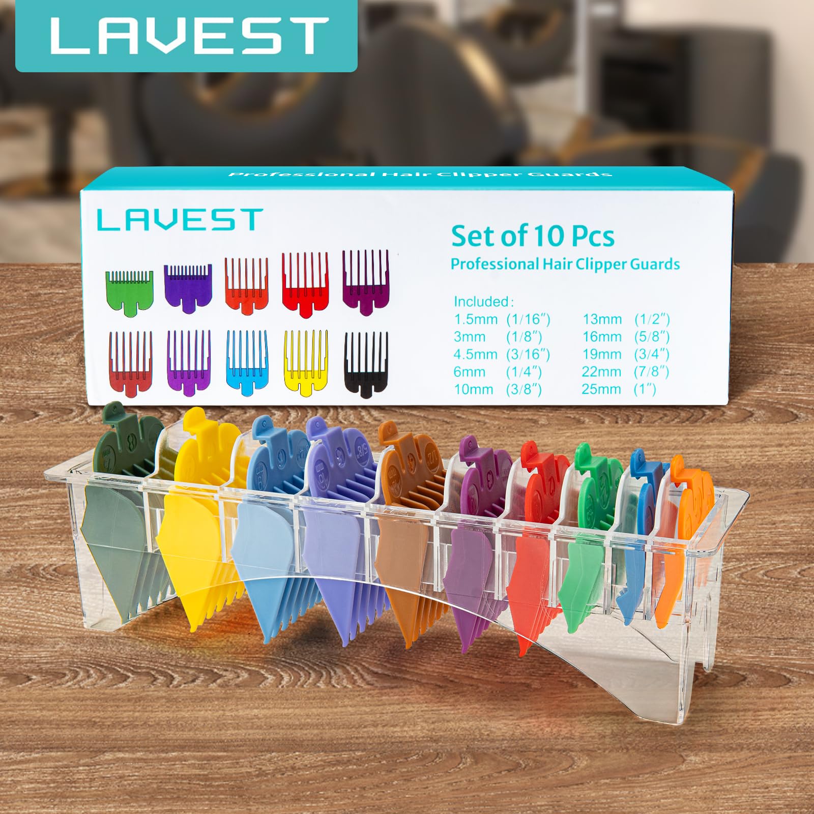 Lavest nylon construction guards emphasize lightweight durable grooming tools