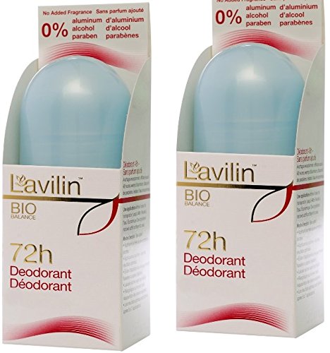 Lavilin Roll-On Deodorant 2oz provides long-lasting odor protection for all-day freshness