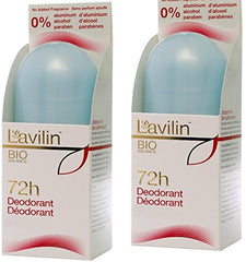 Lavilin Roll-On Deodorant 2oz provides long-lasting odor protection for all-day freshness
