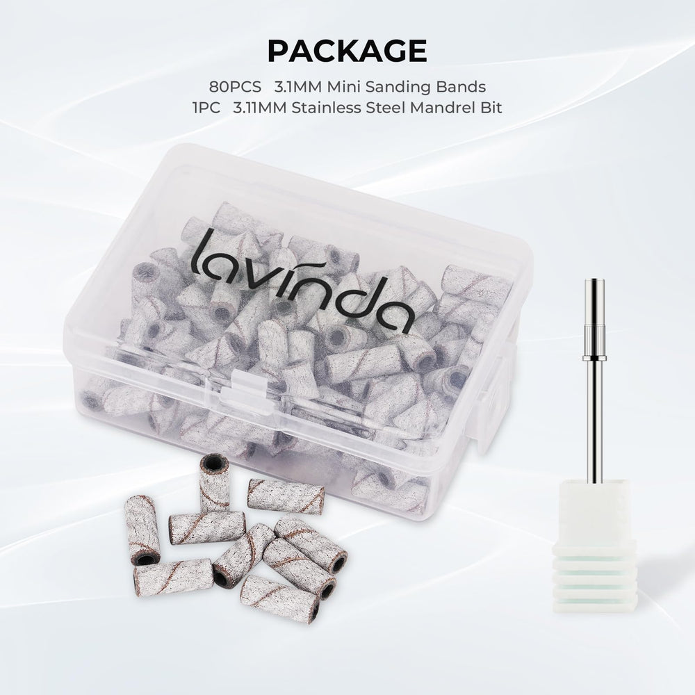 Lavinda 3.1mm mandrel compatible with most 3/32 inch drills