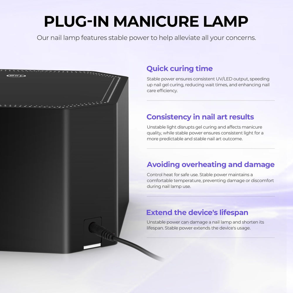 Lavinda 54W UV LED lamp with large curing space