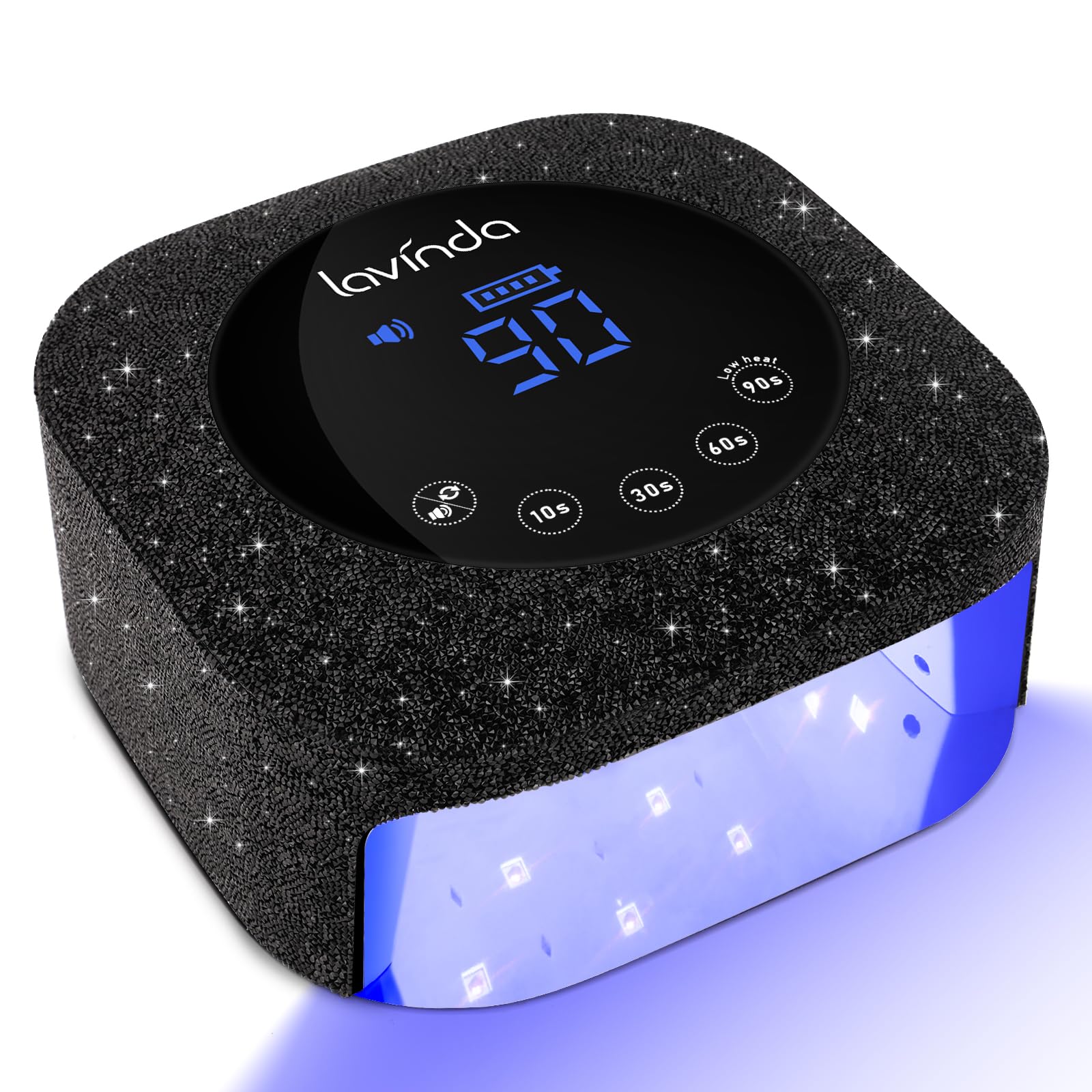 Lavinda 54W UV Nail Lamp cordless for on-the-go manicures