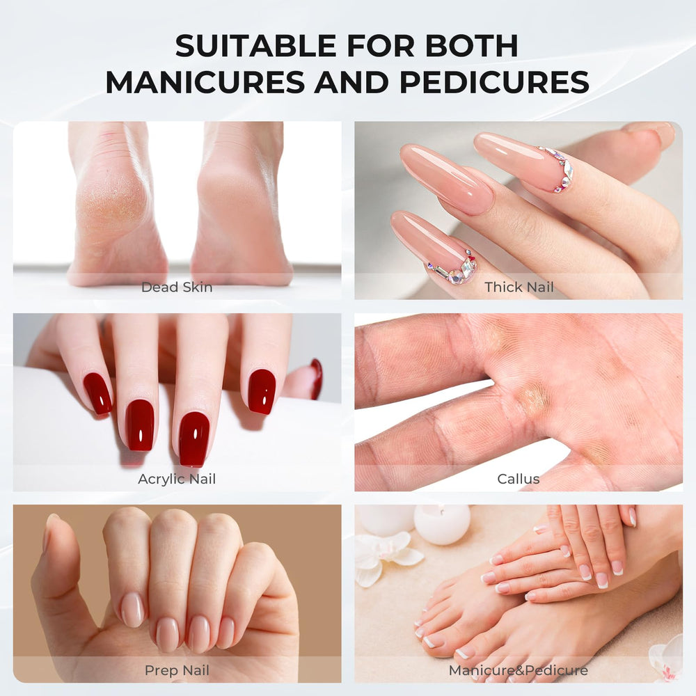 Lavinda sanding bands for nail polishing to enhance shine and surface evenness.