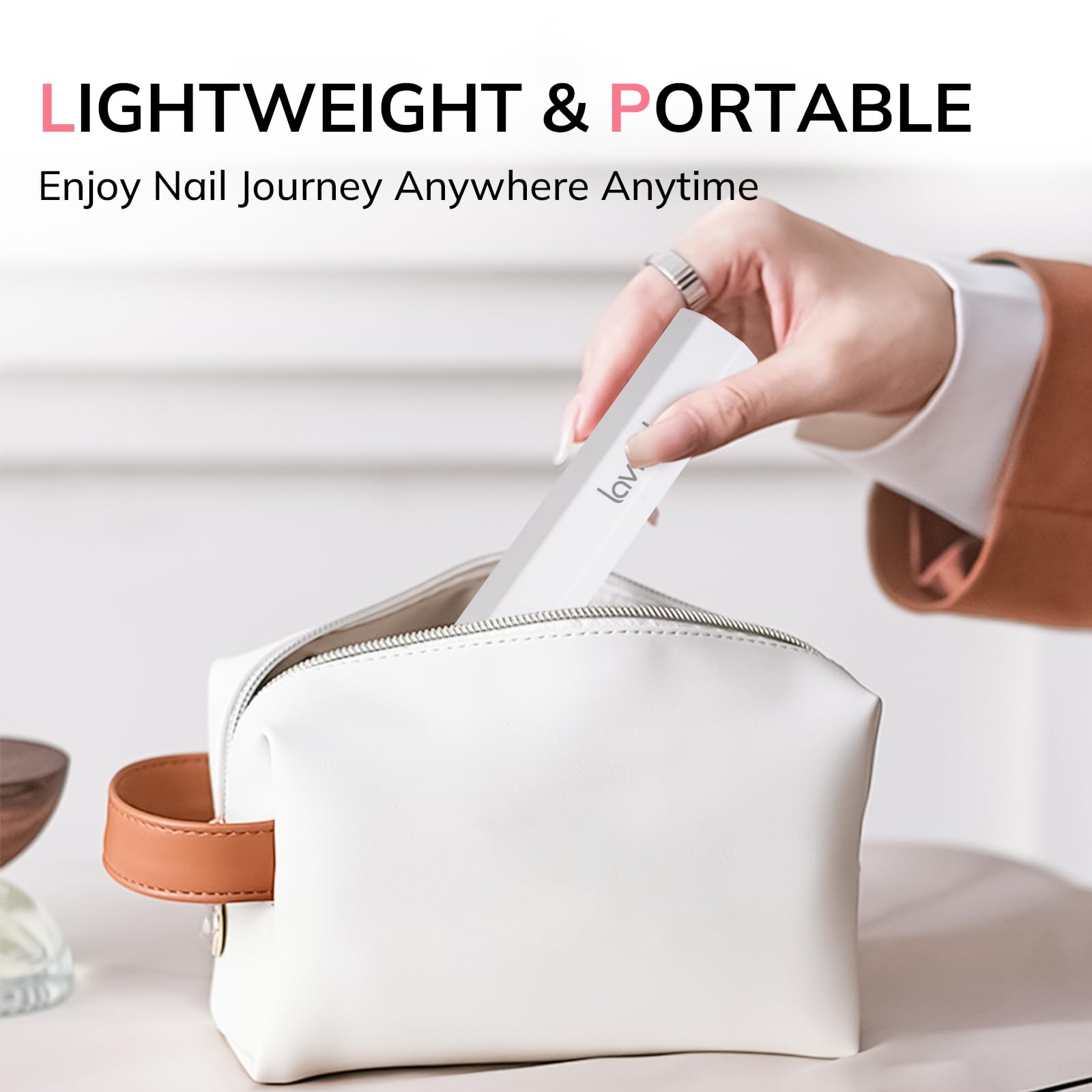Lavinda lamp offers 20s and 60s modes for flexible curing.