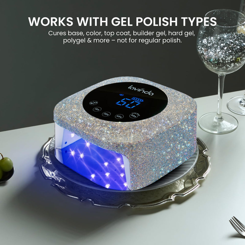 Lavinda UV LED Nail Lamp design protected by US patent US D1036009.