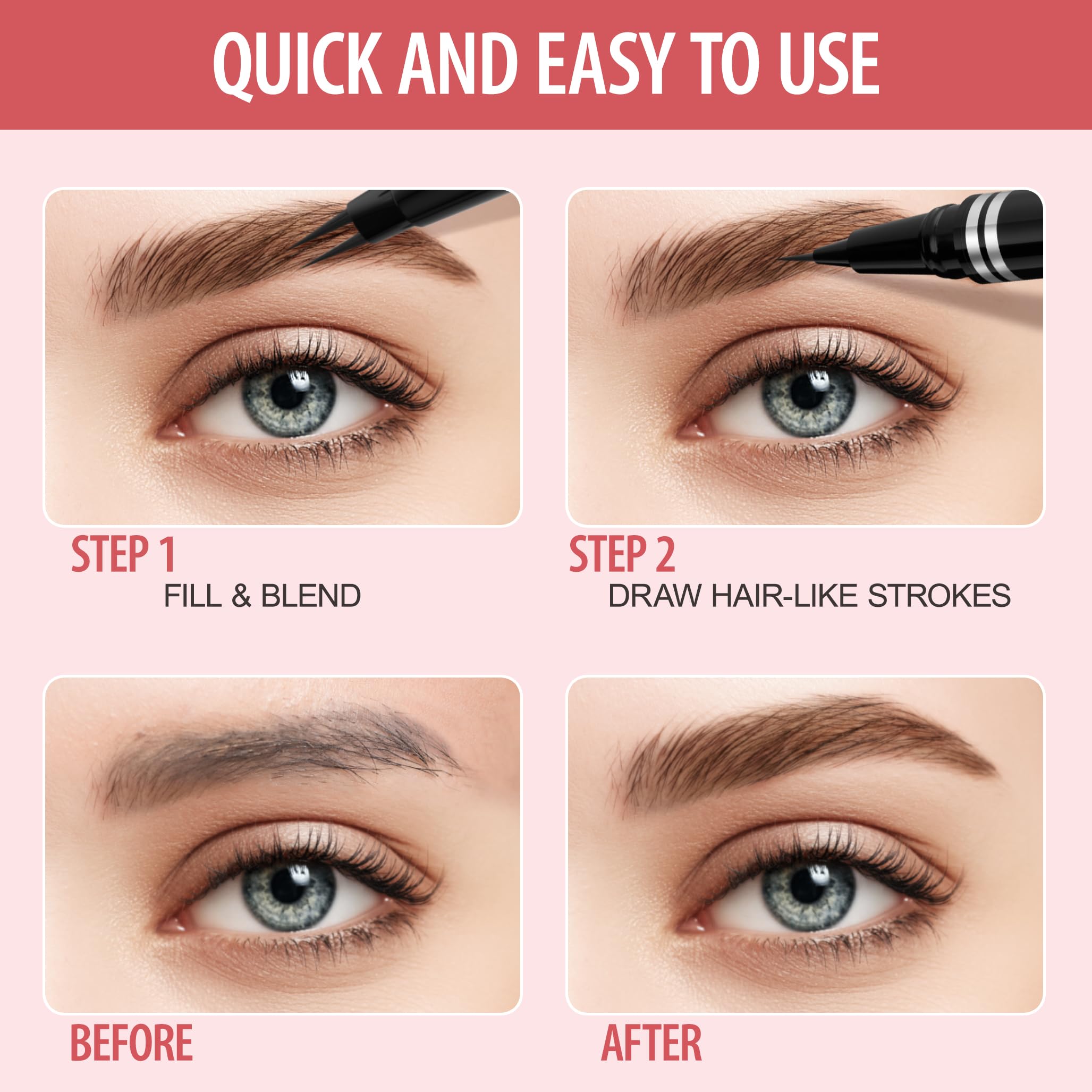 LAVONE German thin bristles enable controlled, gentle application.