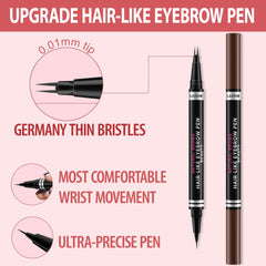 LAVONE ultra-fine tip for precise brow definition and filling.