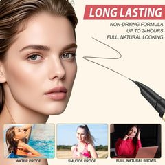 LAVONE Long-lasting brow pen for durable daily wear.