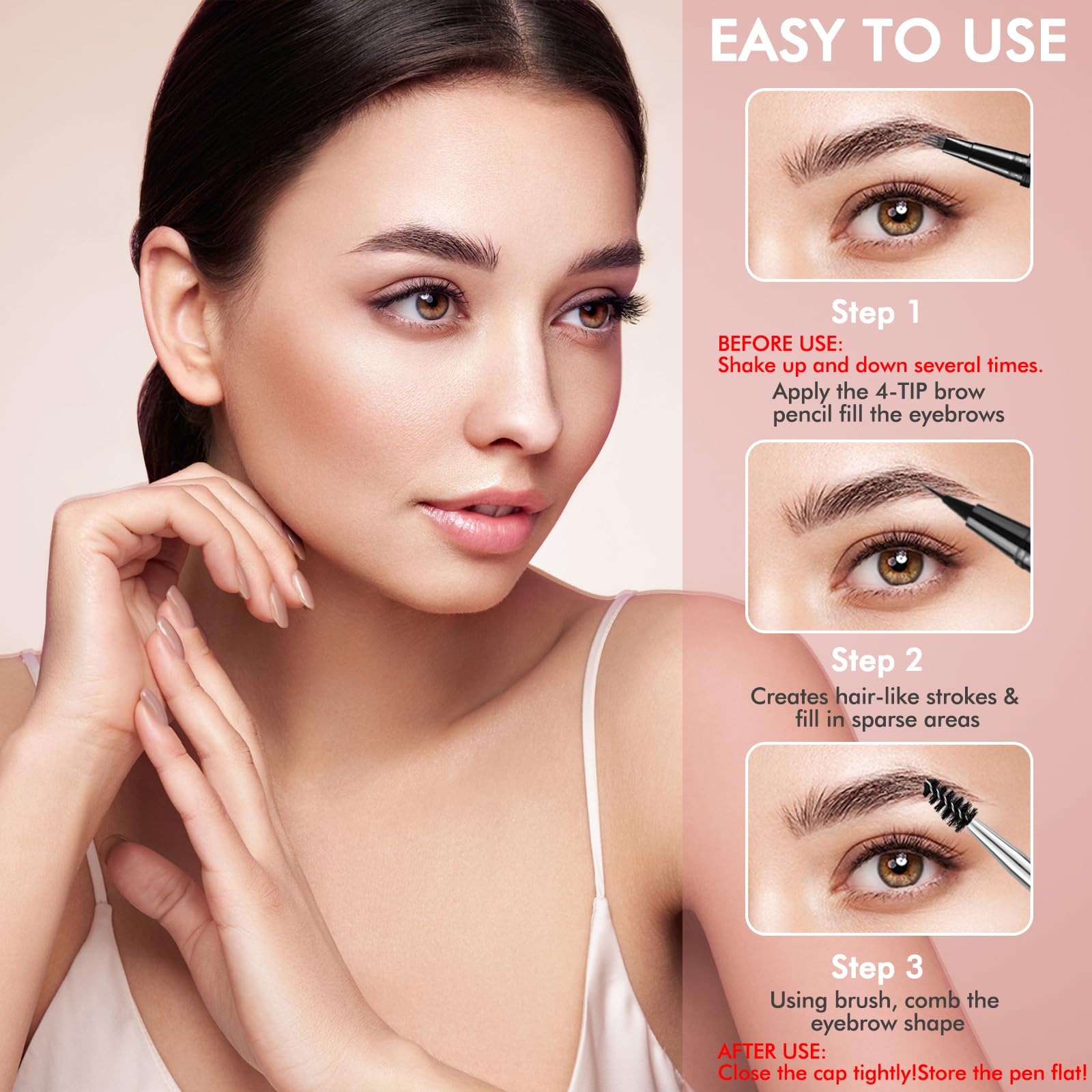 LAVONE pigmento cejas alta pigmentación para color intenso.