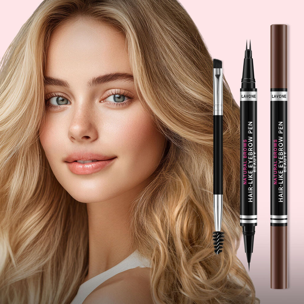 LAVONE dark brown shade provides natural-looking color payoff.