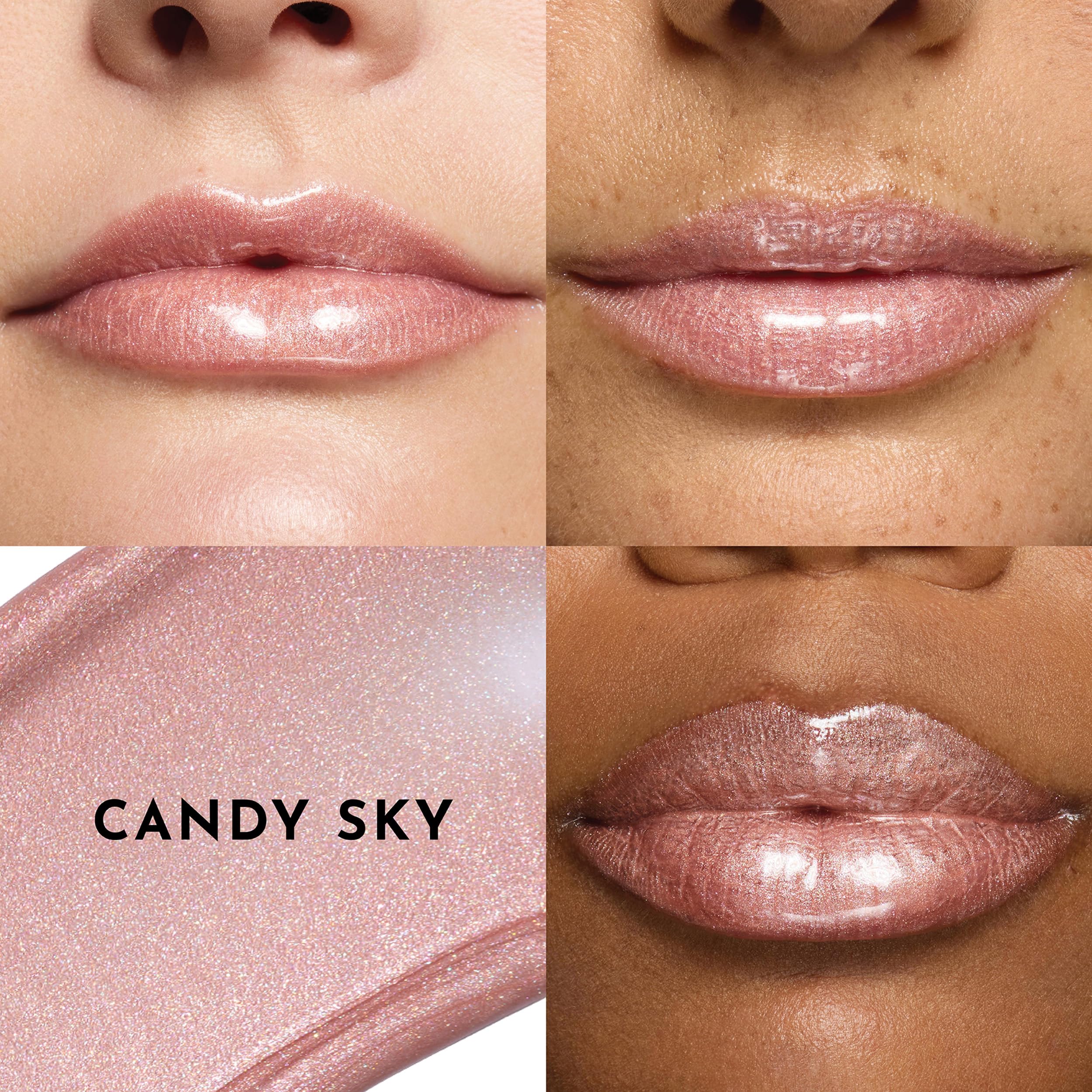 Lawless Candy Sky gloss with rosehip oil for soft, hydrated lips